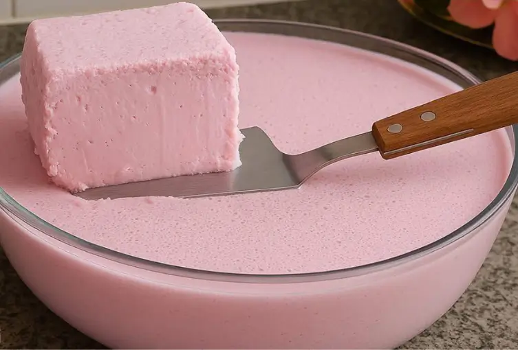 Mousse de morango