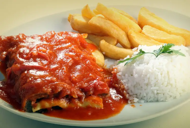 Bife a Parmegiana