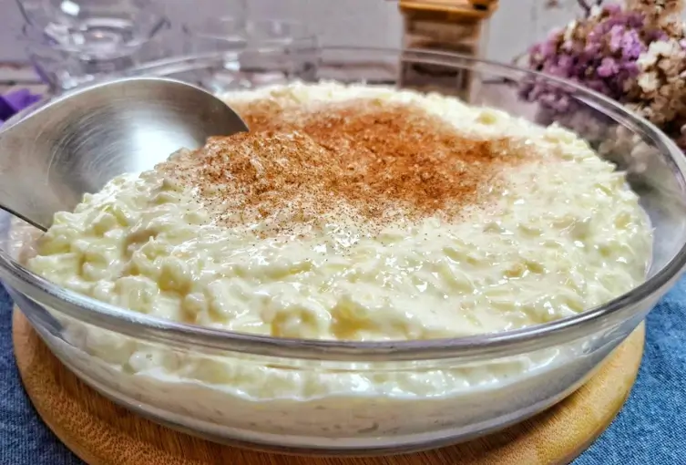 Arroz Doce com Coco